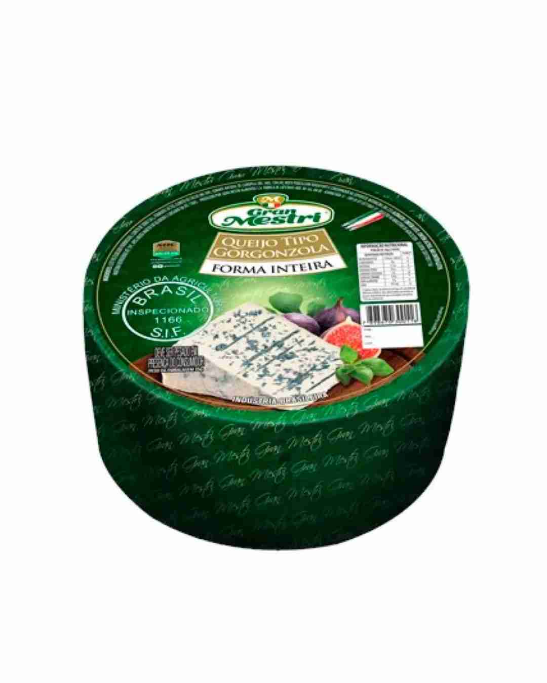 Queijo Gorgonzola Pç Gran Mestri 3kg